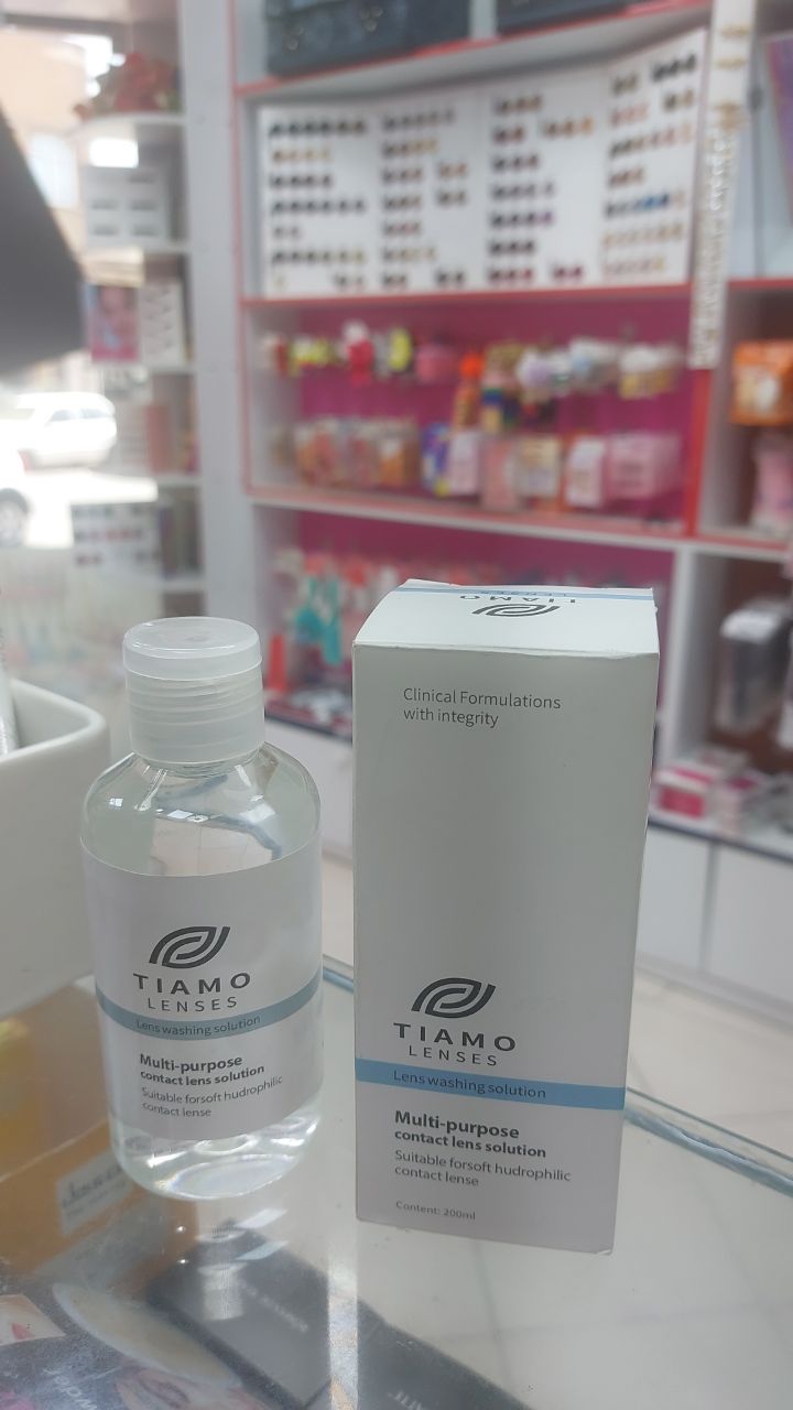 مایع شستشوی لنز